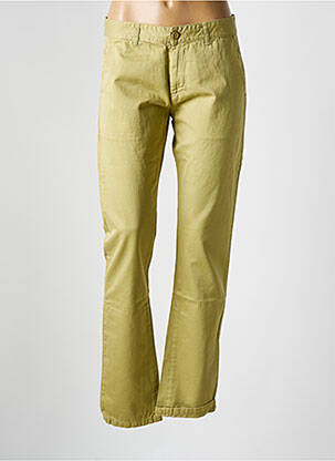 Pantalon chino talie joasă talie joasă verde LE TEMPS DES CERISES femeie