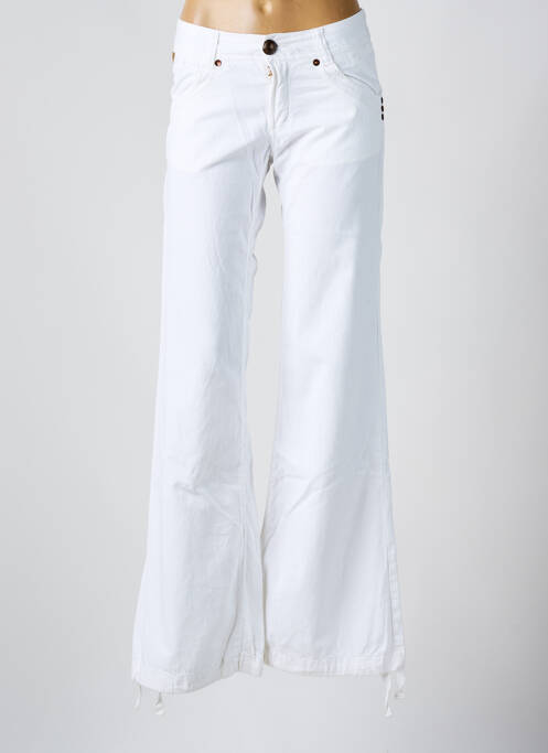 Pantalon evazat alb LOIS femeie