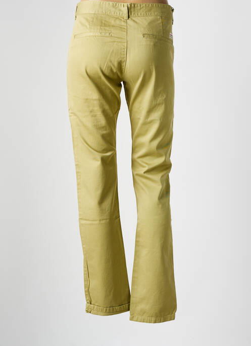 Pantalon chino verde LE TEMPS DES CERISES femeie