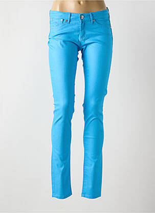 Pantalon slim talie elastică talie elastică albastru PEPE JEANS fată