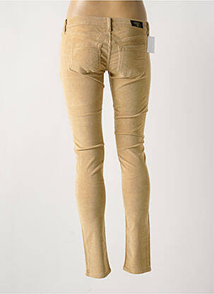 Pantalon slim buzunare bej LE TEMPS DES CERISES femeie