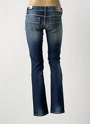 Blugi cu croială slim buzunare albastru ANDY WARHOL BY PEPE JEANS femeie