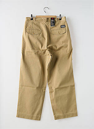 Pantalon drept închidere cu fermoar sub clapetă cu nasturi bej LEVI'S femeie