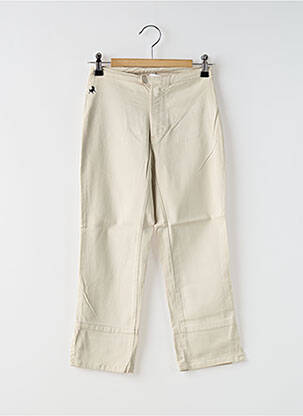 Pantalon trei sferturi bej LOIS femeie