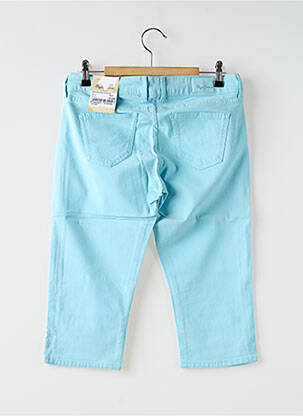 Pantalon trei sferturi croială dreaptă albastru PEPE JEANS femeie