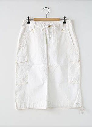 Fustă midi alb OXBOW femeie