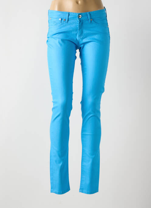Pantalon slim albastru PEPE JEANS fată