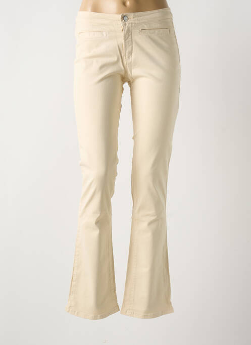 Pantalon drept bej CIMARRON femeie