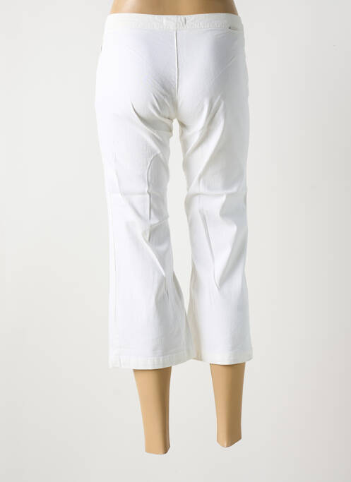 Pantalon trei sferturi alb TEDDY SMITH femeie