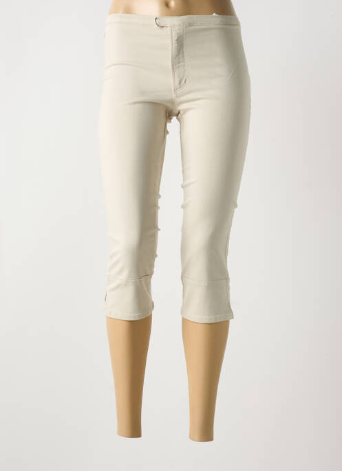 Pantalon trei sferturi bej LOIS femeie