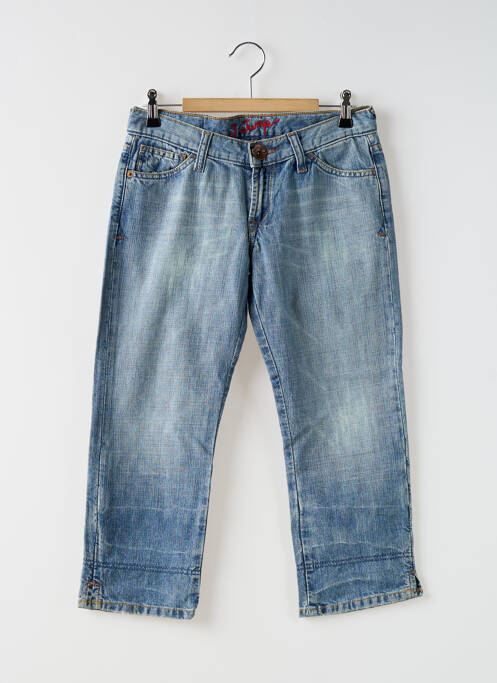 Pantalon trei sferturi albastru RWD femeie