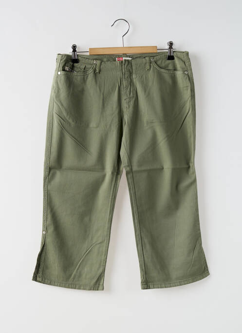 Pantalon trei sferturi verde DIESEL femeie