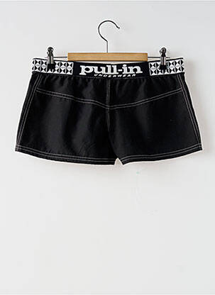 Șort croială dreaptă negru PULL IN femeie