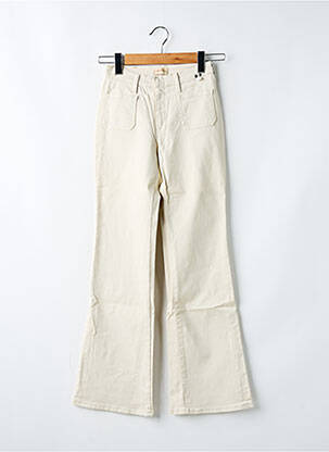 Pantalon drept bej CIMARRON fată