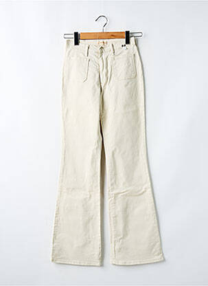 Pantalon drept bej CIMARRON fată