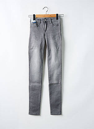 Blugi cu croială slim gri SALSA femeie