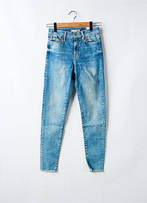 Blugi cu croială slim elasticitate mărime normală albastru CUP OF JOE DENIM femeie