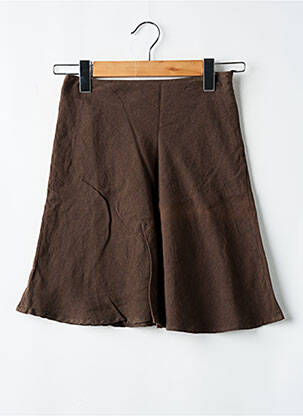 Fustă midi maro CIMARRON fată