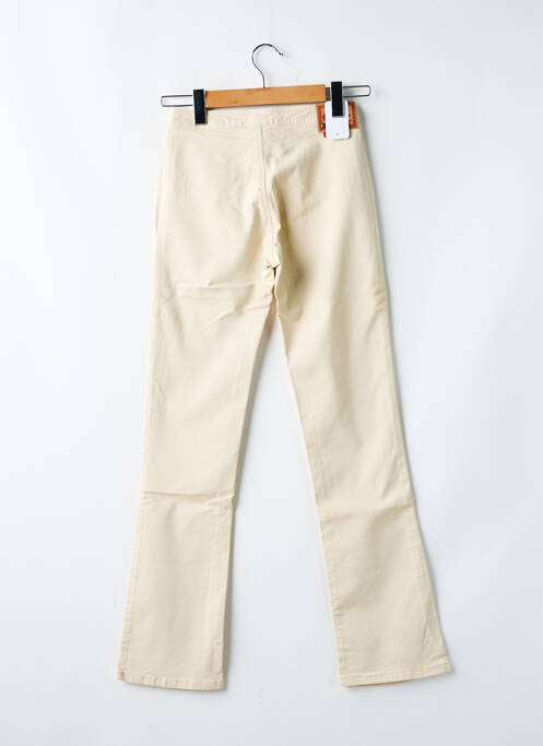 Pantalon drept bej CIMARRON fată