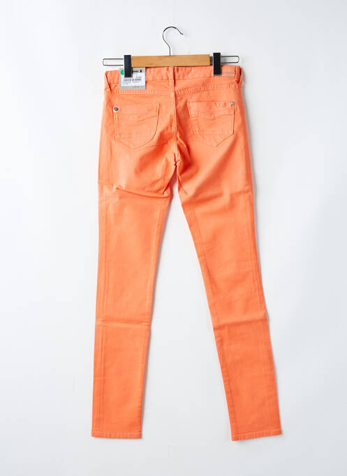 Pantalon slim portocaliu PEPE JEANS fată