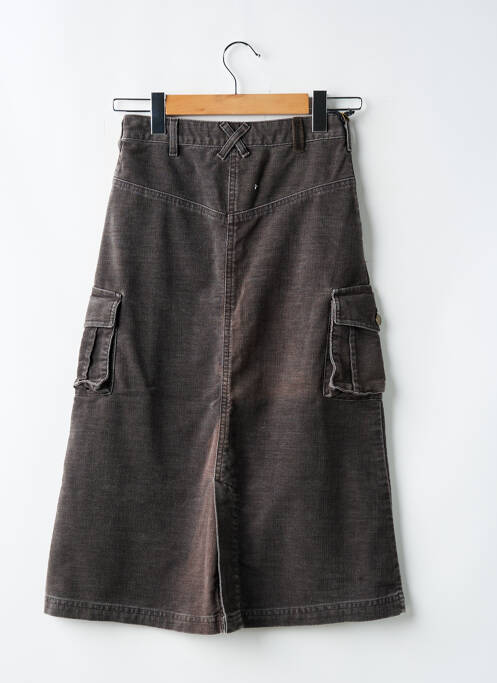 Fustă lungă gri CIMARRON fată