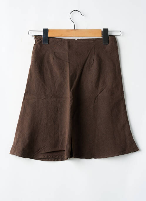 Fustă midi maro CIMARRON fată