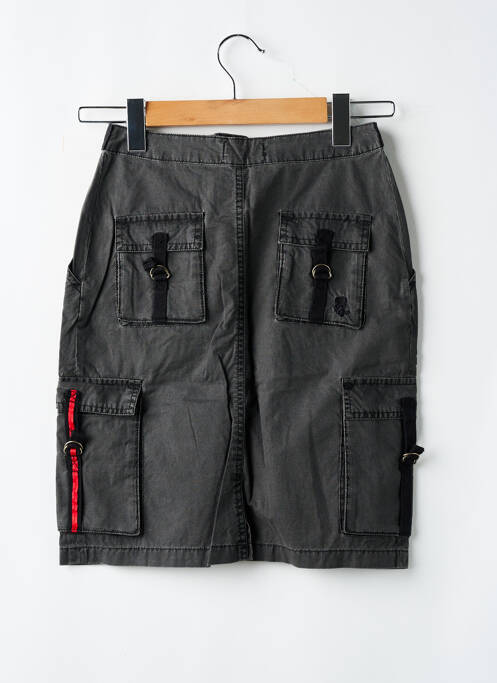 Fustă midi gri TEDDY SMITH fată