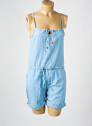 Salopetă scurtă albastru LE TEMPS DES CERISES fată