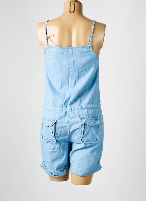 Salopetă scurtă albastru LE TEMPS DES CERISES fată