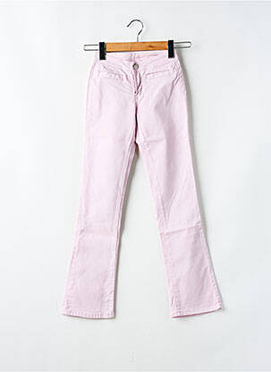 Pantalon drept roz CIMARRON fată