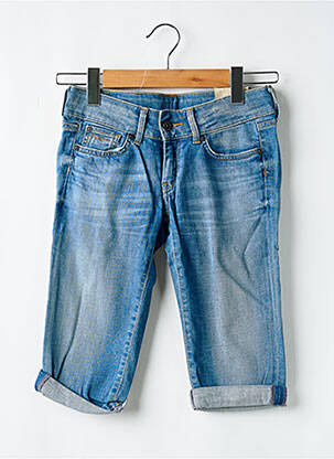 Șort elasticitate albastru PEPE JEANS fată