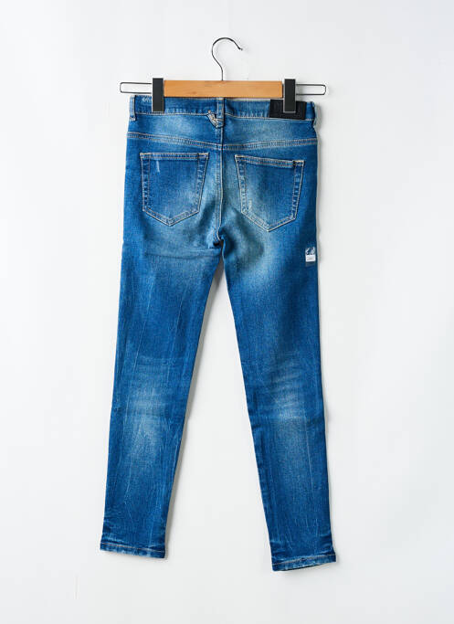 Blugi cu croială slim albastru DIESEL fată