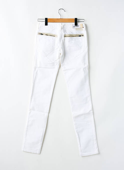 Blugi cu croială slim alb DIESEL fată