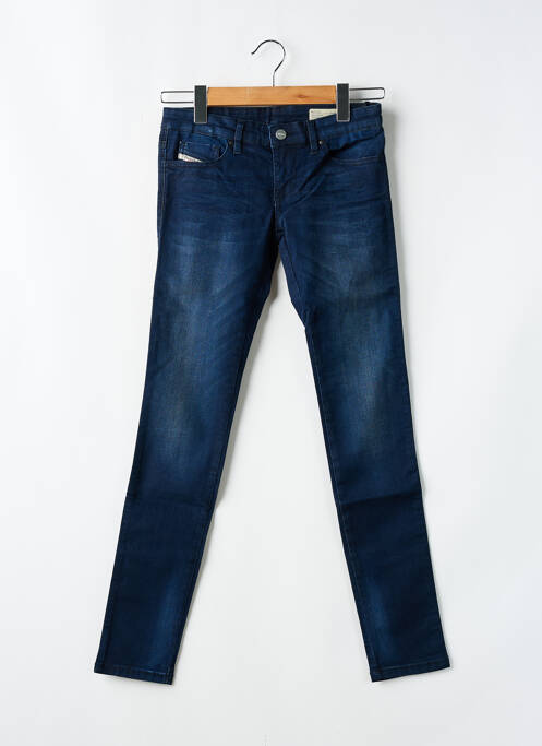 Blugi cu croială slim albastru DIESEL fată