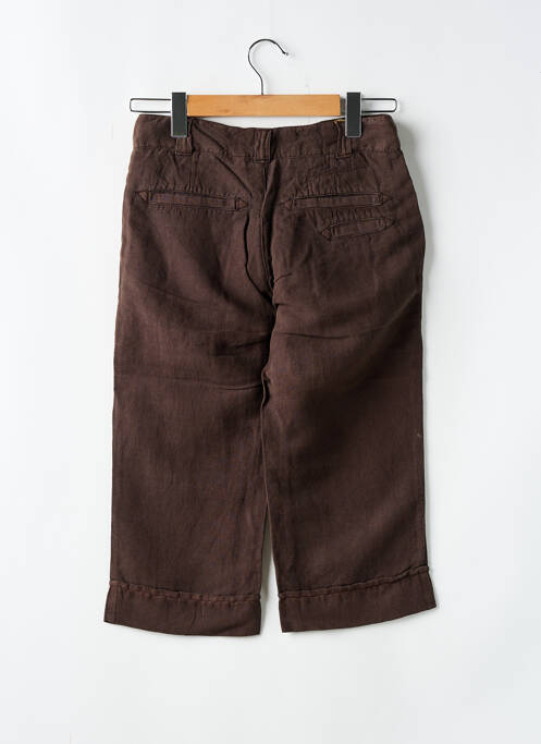 Pantalon trei sferturi maro CIMARRON fată