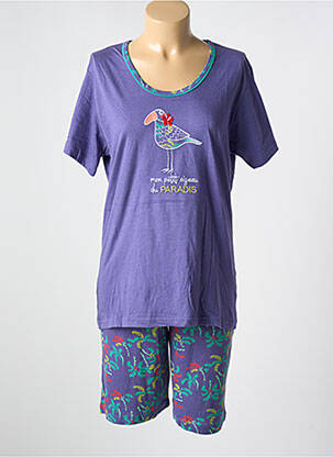 Pijama albastru ROSE POMME femeie