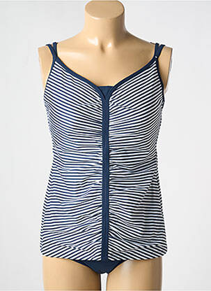 Tankini bretele elastice albastru SUNFLAIR femeie