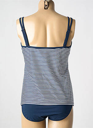 Tankini bretele elastice albastru SUNFLAIR femeie