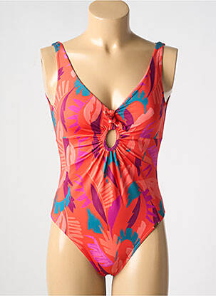 Costum de baie dintr-o singură piesă portocaliu LIVIA femeie
