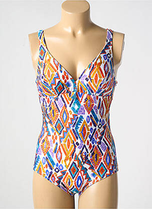 Costum de baie dintr-o singură piesă alb ANTIGEL femeie