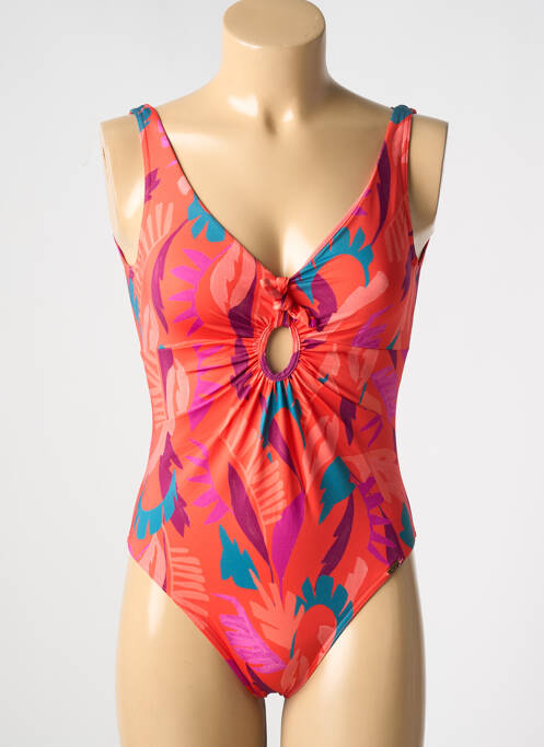 Costum de baie dintr-o singură piesă portocaliu LIVIA femeie