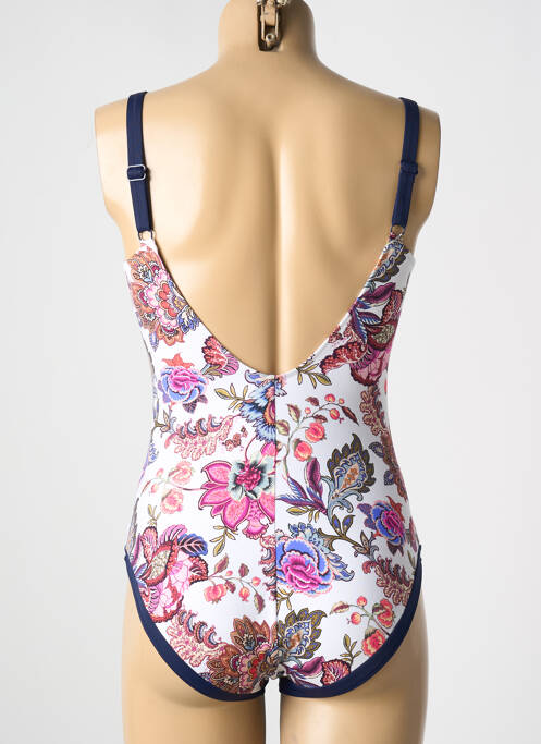 Costum de baie dintr-o singură piesă alb LIDEA femeie