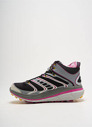 Adidași vârf rotund toc de 4 la 6 cm negru HOKA ONE ONE femeie
