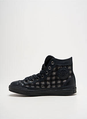Adidași vârf rotund toc plat până la 3 cm negru CONVERSE femeie