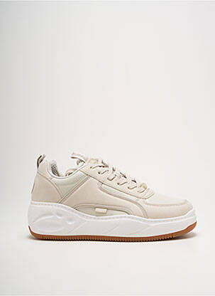 Adidași bej BUFFALO femeie