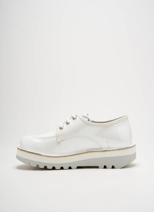 Derby-uri alb KICKERS femeie