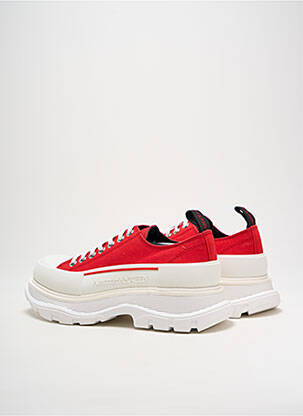 Adidași vârf rotund toc de 4 la 6 cm roșu ALEXANDER MCQUEEN femeie