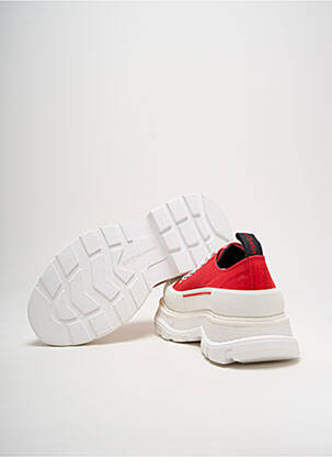 Adidași vârf rotund toc de 4 la 6 cm roșu ALEXANDER MCQUEEN femeie