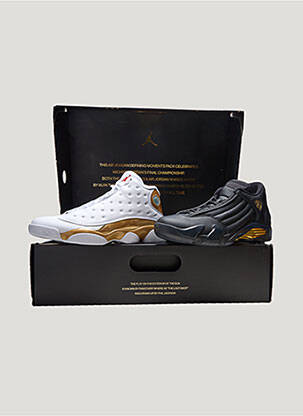 Adidași material neted vârf rotund alb JORDAN bărbat