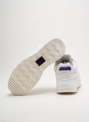 Adidași material neted toc de 4 la 6 cm alb EYTYS femeie